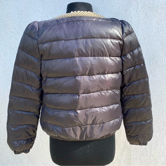 New Puffer Jacket, pearls & lace - Picture 7 of 11